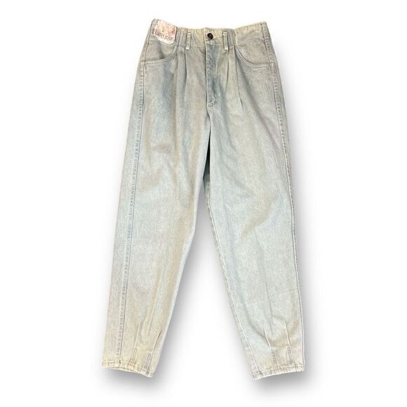 Bon Jour Vintage High Waisted Pleated Jeans Size 9/10 - Picture 9 of 10